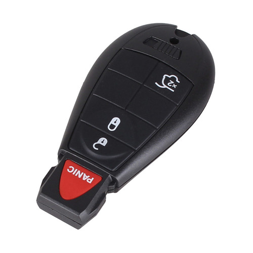 #04 New 3+1 Button Fobik Smart Key Shell For C-hrysler( Big Logo)