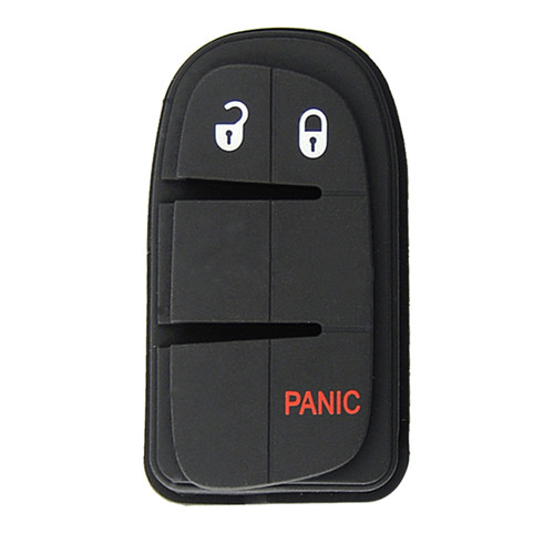 2+1 Button remote Rubber pad for C-hrysler