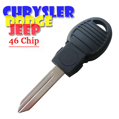 Transponder Key With 46 Locked Chip For C-hrysler Dodge Jeep