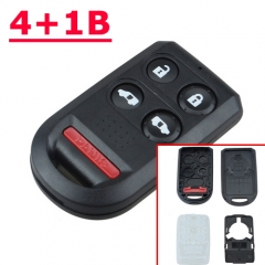 4+1 Button Fob key shell for Hond