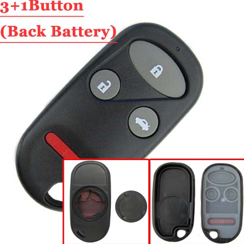 3+1 Remote keyless Cover Without Battery Holder New