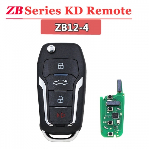 KEYDIY  ZB Series Smart key ZB12-4 Car Key for KD900 KD-X2 Machine