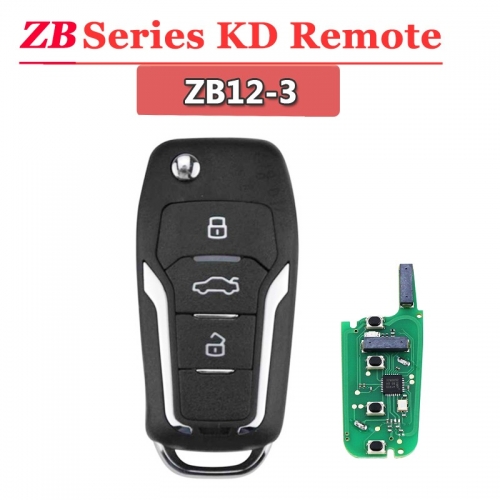 KEYDIY  ZB Series Smart key ZB12-3 Car Key for KD900 KD-X2 Machine