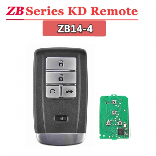 KEYDIY  ZB Series Smart key ZB14-4 Car Key for KD900 KD-X2 Machine