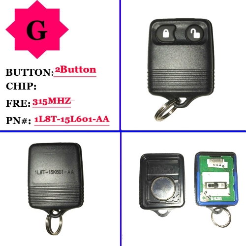 Genuine New 2 Button Remote Key Fob With 315 Mhz 1L8T-15L601-AA