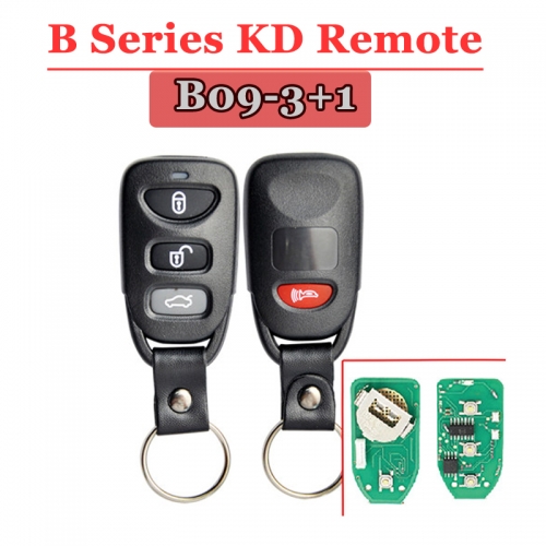 B09-3+1 4 Button Remote Key for URG200/KD900/KD200
