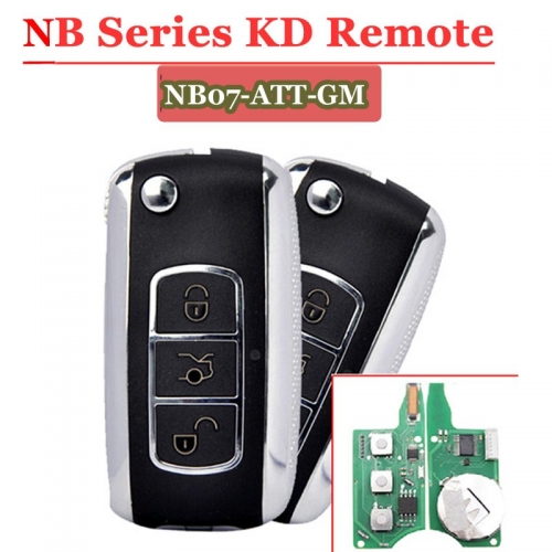 KEYDIY KD Remote NB07-ATT-GM KD Remote 3 Button NB Series Key For KD900 URG200 Remote Master