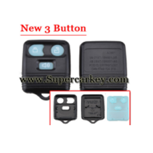 New 3 Button Remote Key Shell For Ford