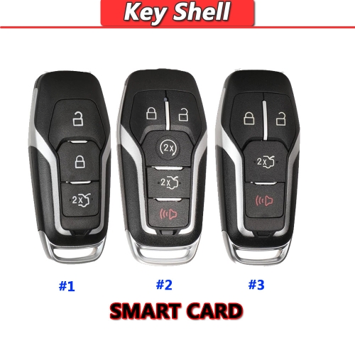 New 3B/ 3+1B/ 4+1B Card Key Shell For Ford