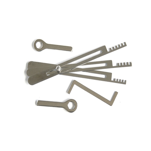 Klom Locksmith Tools Lock Pick 3+2+2 In 1 Set