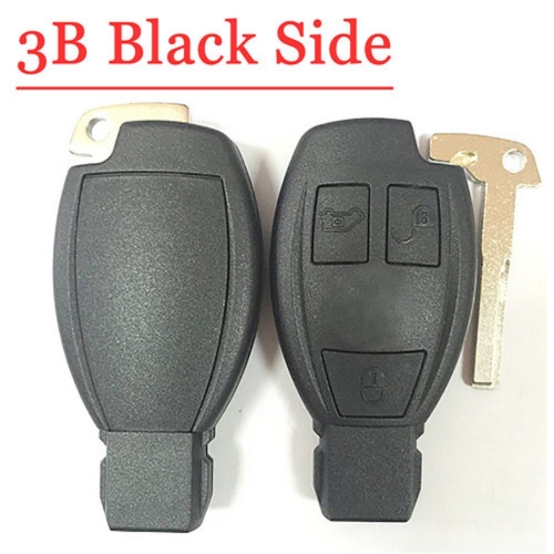 3 Buttons Key Card Shell For Old Benz