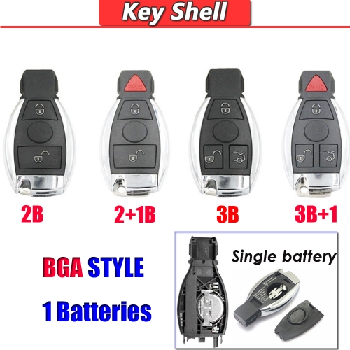 2/2+1/3/3+1 Buttons Smart key Shell For bga  MB  with BLADE
