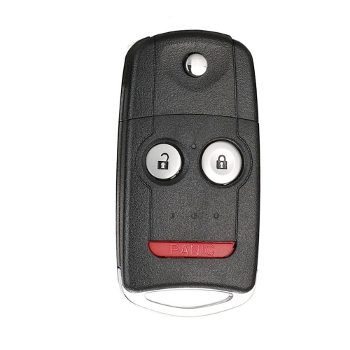 2+1 Button Flip Remote Key Shell For Acura