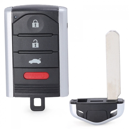 3+1 Button Smart Key Shell For Acura （Car Button)
