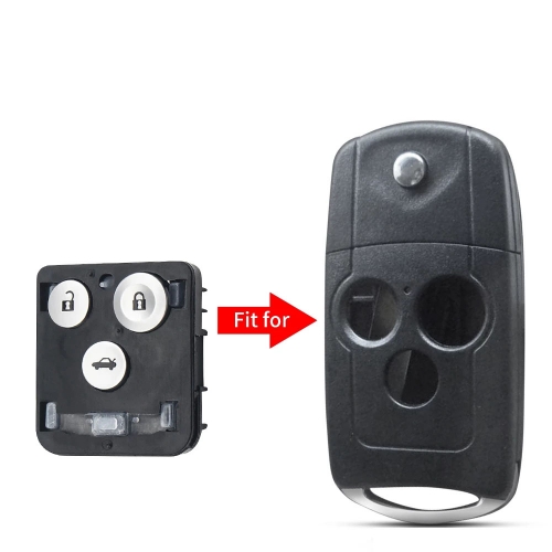 3 Buttons Remote Interior Shell For Acura