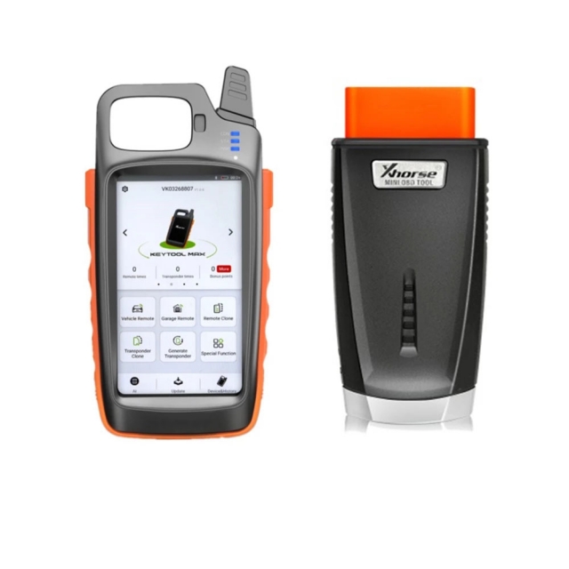 VVDI Key Tool Max with VVDI MINI OBD Tool Programming Tool Support Generate Transponder and Remote