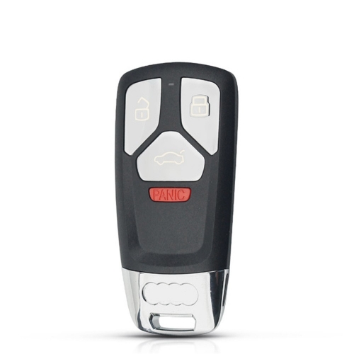 Remote Card 3+1 Buttons Car Key Case For Audi