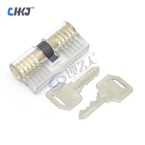 Transparent Locksmith Lock Cutaway Training Skill Professional Visible Practice Padlock Copper Lock Pick Hardware Locksmith