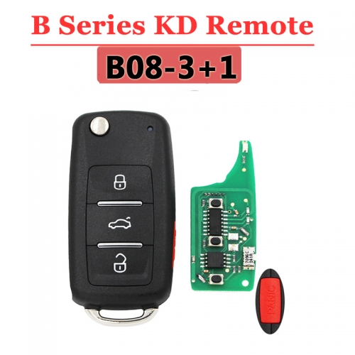 B08-04 4 Button Remote Key for URG200/KD900/KD200