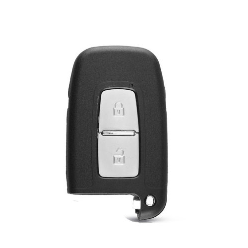 2 Button Smart Card Shell Without Blade For Hyundai Kia