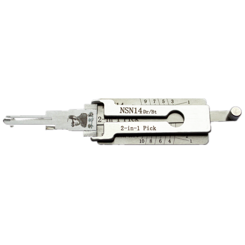 LISHI NSN14 2-in-1 Auto Pick and Decoder