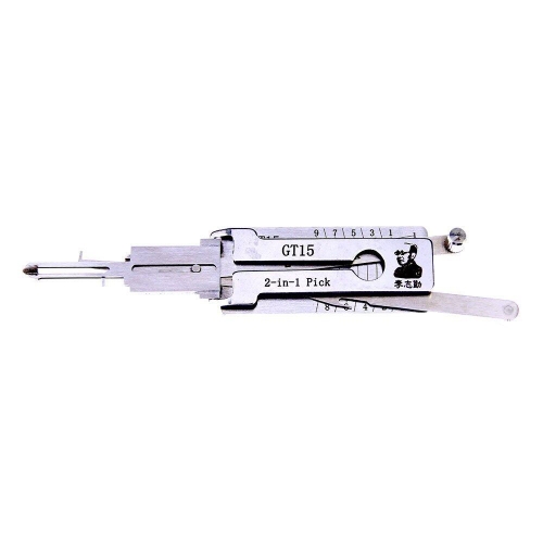 LISHI GT15 2-in-1 Auto Pick and Decoder