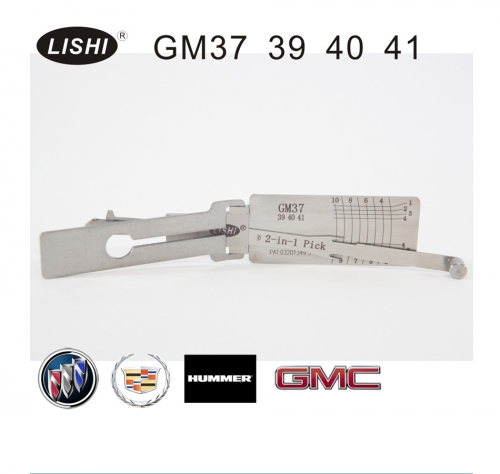 LISHI GM37 39 40 41 2 in 1 Auto Pick and Decoder