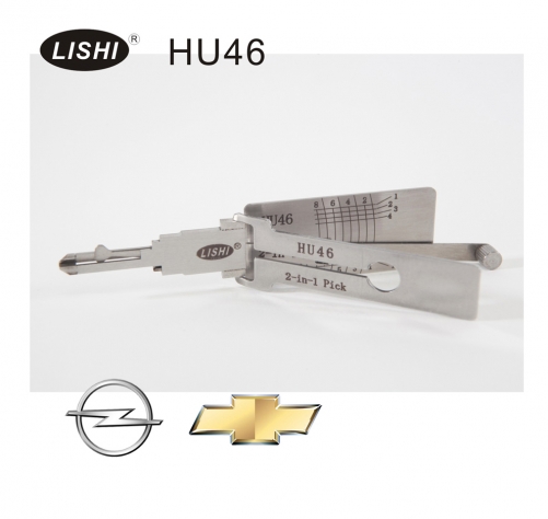 LISHI HU46 2-in-1 Auto Pick and Decoder For Opel