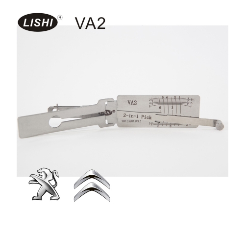 LISHI VA2T 2-in-1 Auto Pick and Decoder For Peugeot