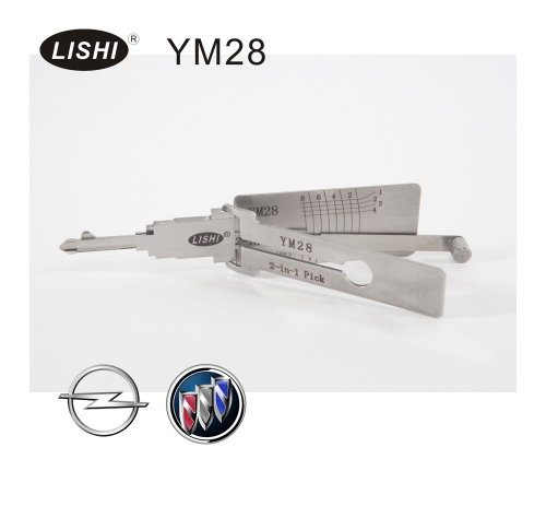 LISHI YM28 2-in-1 Auto Pick and Decoder For Opel