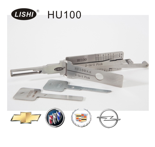 LISHI HU100 2-in-1 Auto Pick and Decoder For Opel