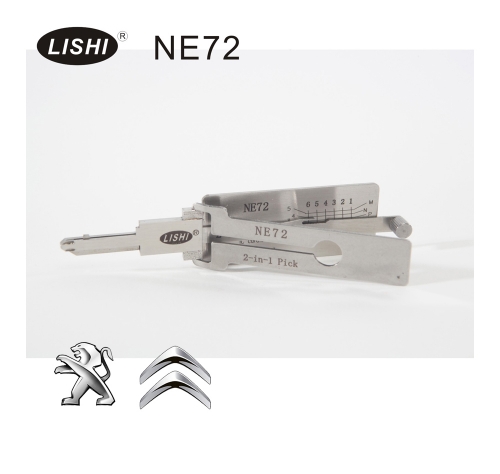 LISHI NE72 2-in-1 Auto Pick and Decoder