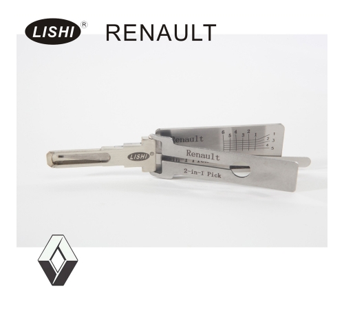LISHI RENAULT 2-in-1 Auto Pick and Decoder