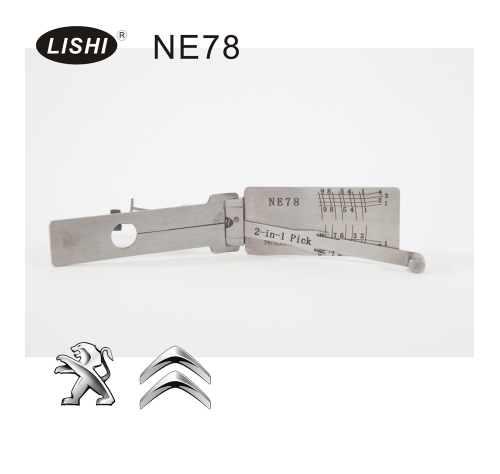 LISHI NE78 2-in-1 Auto Pick and Decoder