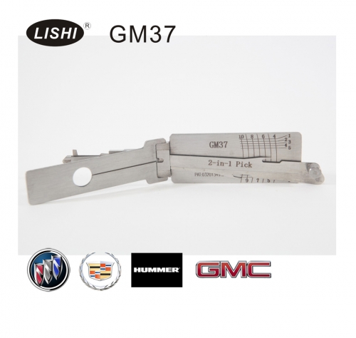 LISHI GM37 2 in 1 Auto Pick and Decoder