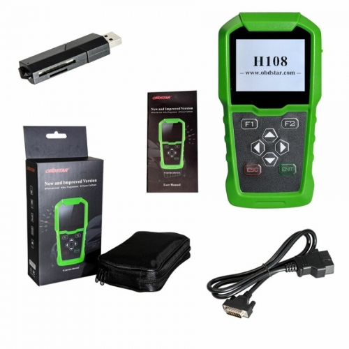 OBDSTAR H108 PSA Programmer Support All Key Lost/Pin Code Reading/Cluster Calibrate