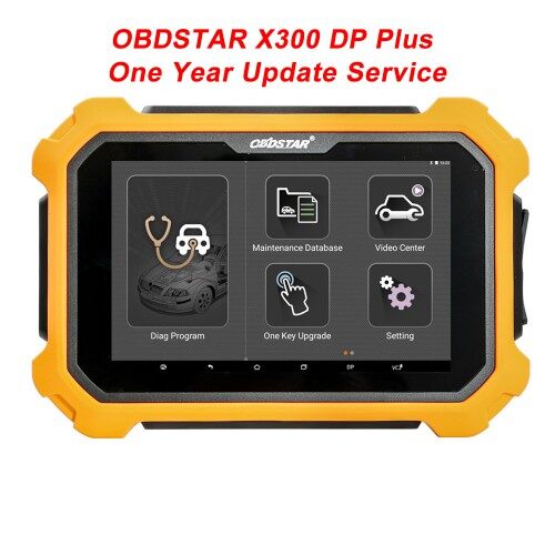 OBDSTAR X300 DP Plus C Version Full Package/B Version/A Version/DP PAD One Year Update Service