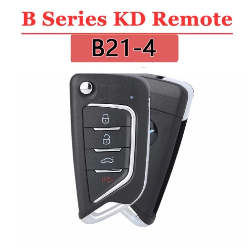 B21-4 4 Buttons Blank Remote Car Key For KD900/KD-X2 Key Programmer B Series Remote Control