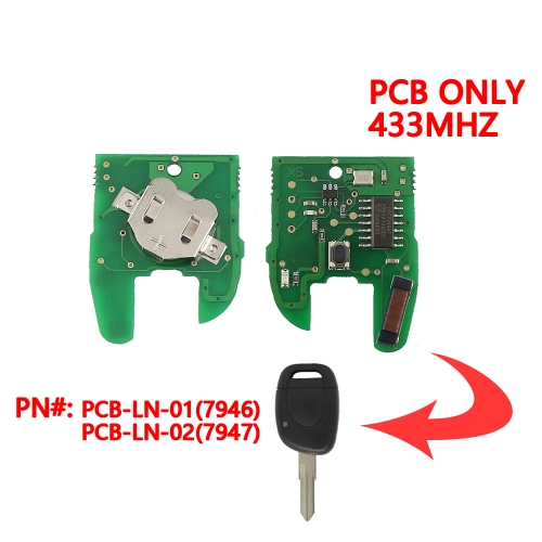 PCF7946/PCF7947 Chip PCB For Renualt 1B Remote key