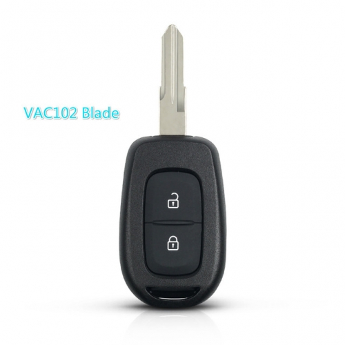 2 Buttons Remote Key Blank VAC102  Blade