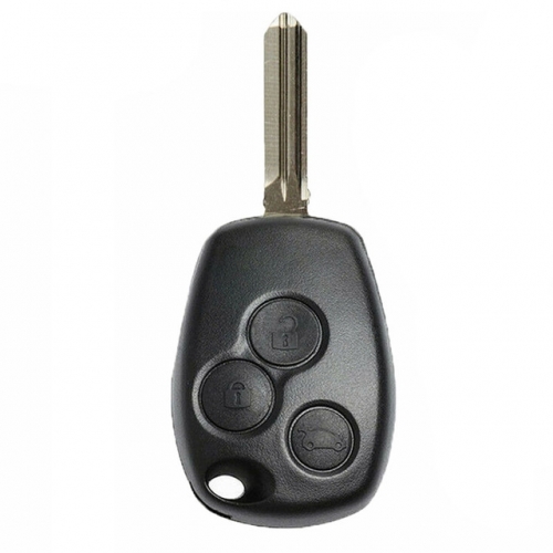 3Button Key Shell Round Style  HU136T Blade for Ren