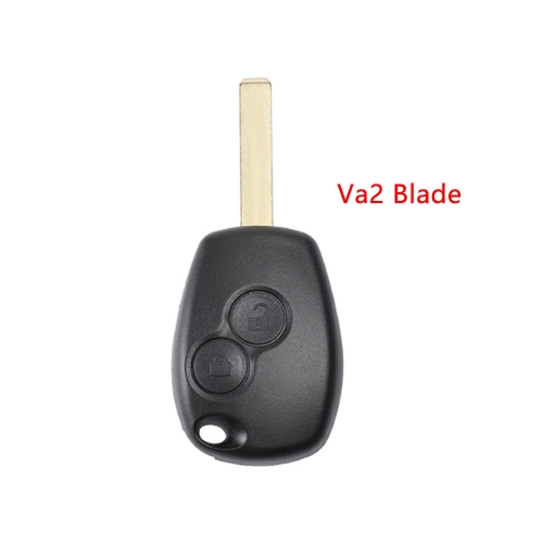 2Button Key Shell Round Style Va2 Blade for Ren