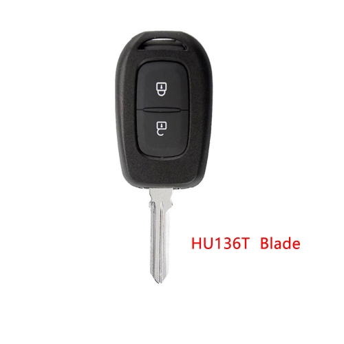 2 Buttons Remote Key Blank HU136T  Blade