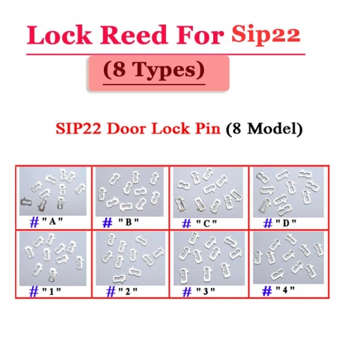 Car Lock Reed For FIAT SIP22 (DOOR LOCK)200pcs/BOX (each type 25pcs)
