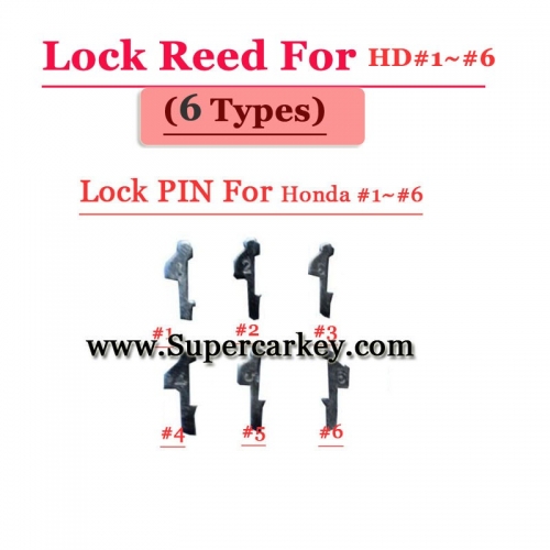 CAR Lock reed for Honda 6 half reed (each 25pcs)