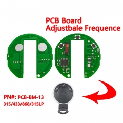 (315/433/868/315LP Mhz)3 Buttons PCB Board Adjustbale Frequence for BMW MINI