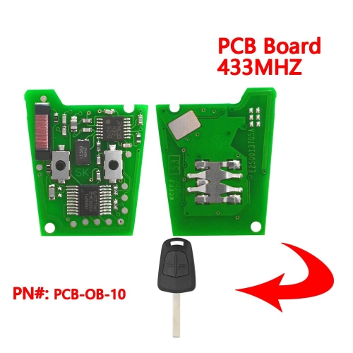 2B PCB 433Mhz For Opel PCF7941 (ID46)