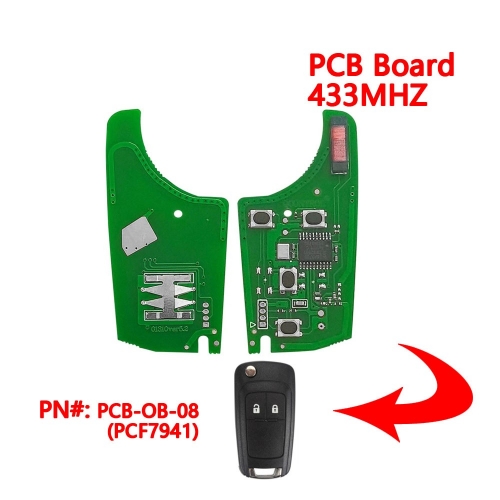 2B PCB 433Mhz For Opel PCF7941(G4-AM433TX)