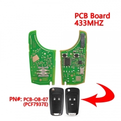 2B/3B PCB PCF7937E 433Mhz For Opel(5WK50079)