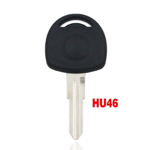 Transponder Key Blank For Opel Hu46 Blade W/O LOGO